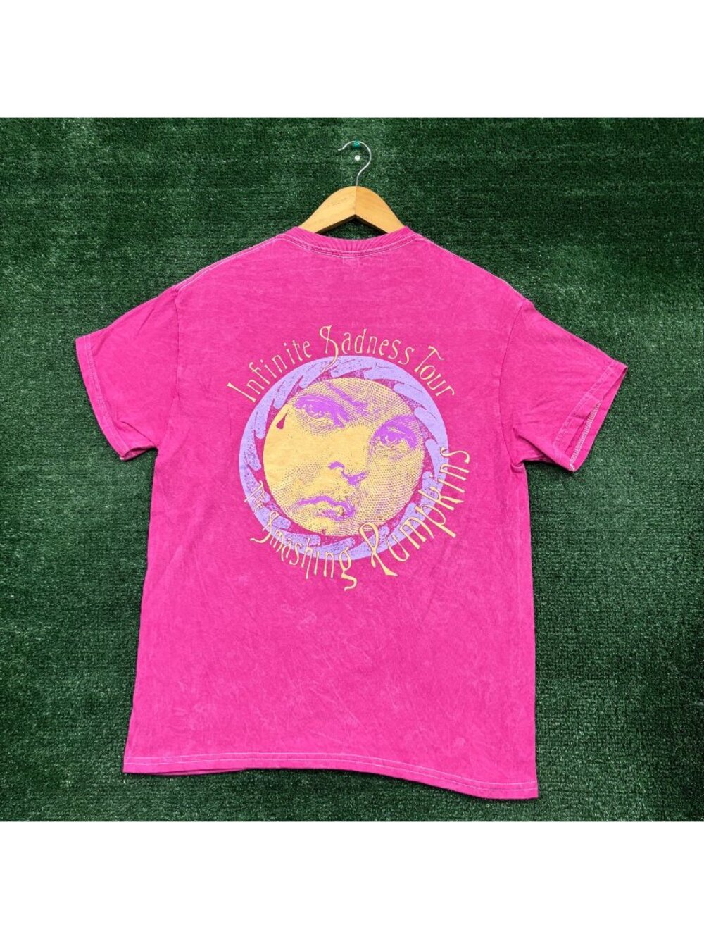 The Smashing Pumpkins Mellon Collie and the Infinite Sadness Face Tee Size Mediu